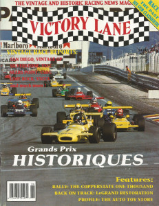 VICTORY LANE 1992 JUNE - THE VINTAGE & HISTORIC RACING NEWS MAGAZINE